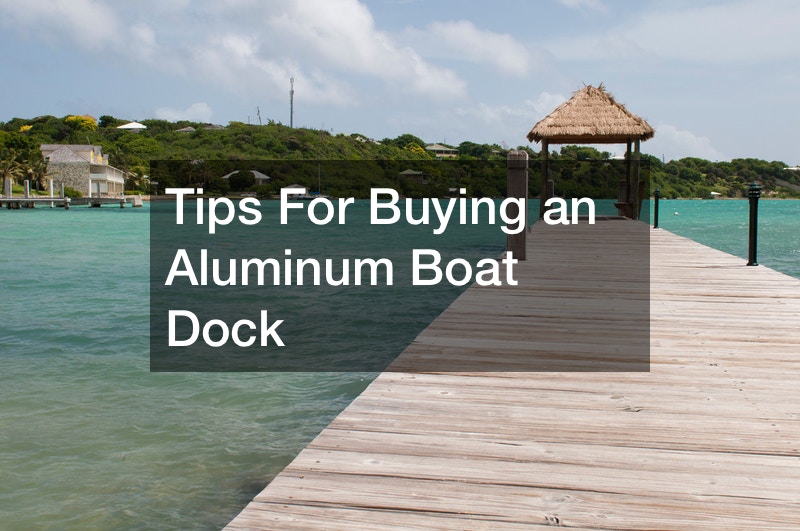 aluminum boat dock